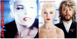 image of two Eurythmics album covers