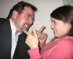 image of a man and women arguing