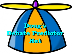 clipart of Doug's Debate Predictor Hat