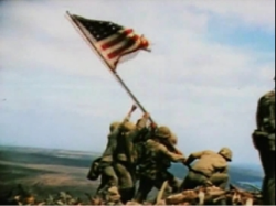 image of Raising the flag on Iwo Jima