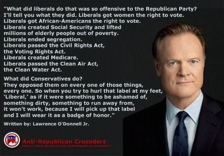 image of quote Lawrence O'Donnell wrote for TV show