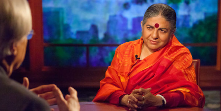 image of Vandana Shiva on Moyers and Company