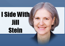 featured image with text I side with Jill Stein