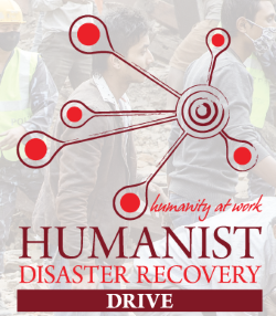 logo for Humanist Disaster Recovery Drive