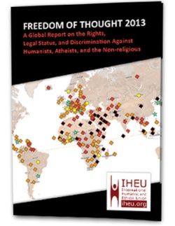 cover to The IHEU Freedom of Thought Report 2013