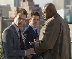 Theo James, Kevin Alejandro and Chi McBride in Golden Boy screenshot of Theo James, Kevin Alejandro and Chi McBride in Golden Boy