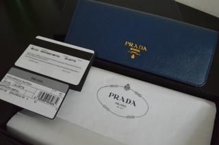 WTS: Brand New Prada Saffiano Bluette Wallet  
