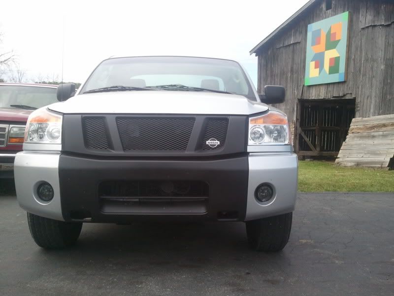 Nissan titan grille mod #6