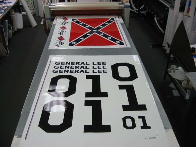 General Lee Decals