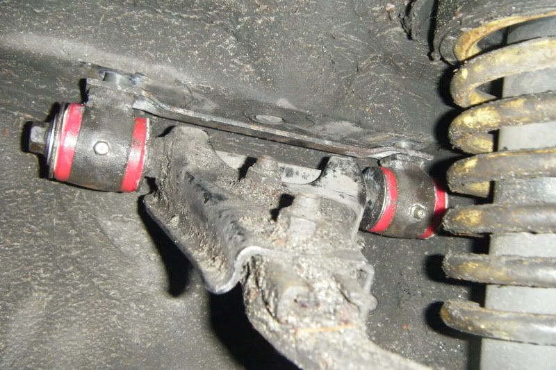 How to install new UCA bushings & zerks grease fittings Honda Prelude