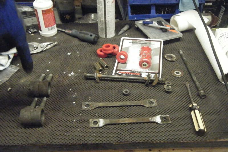 How to install new UCA bushings & zerks grease fittings Honda Prelude