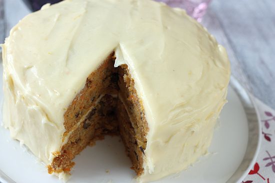 Sugar Everything Nice Carrot Cake With Cream Cheese Frosting