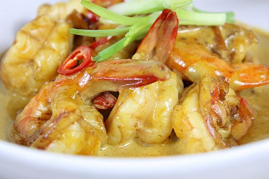 Curry prawns 3