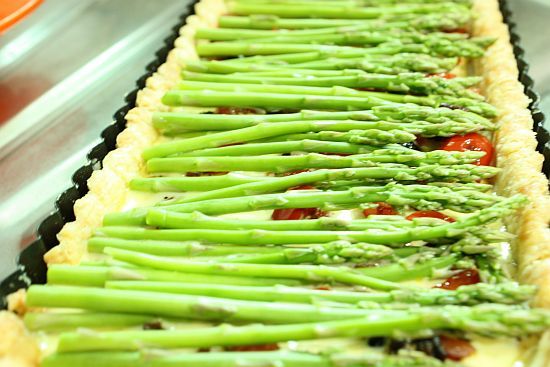 Asparagus tart 1