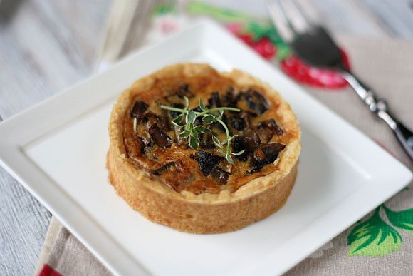 Mushroom tart 4