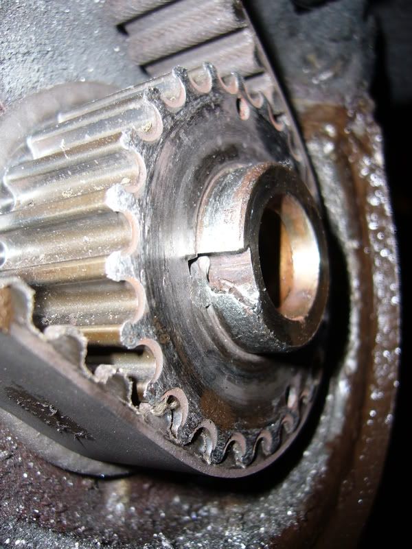 Crankshaft pulley really loose while driving any advice appreciated