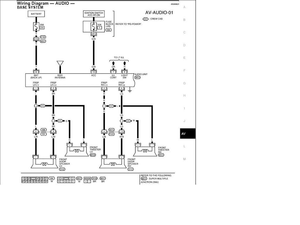 2008 Nissan frontier wiring diagrams #2
