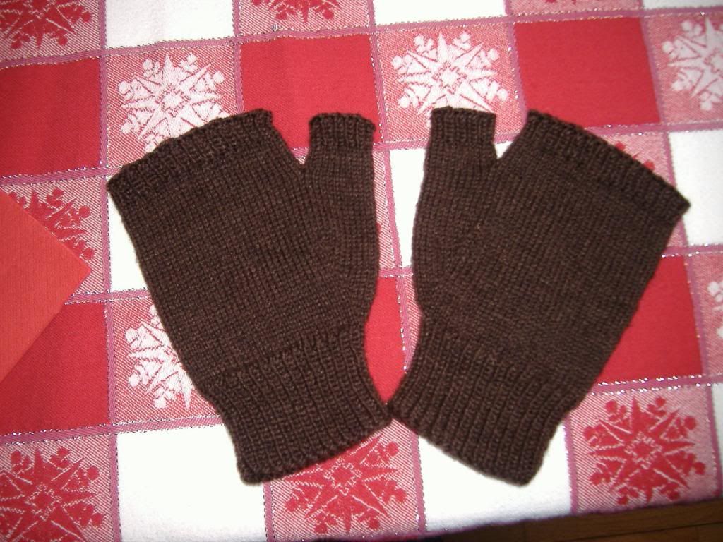 Finished Mitts