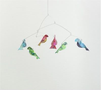 Children Inspire Design One Mother To Another recycled bird on Kikkerland mobile