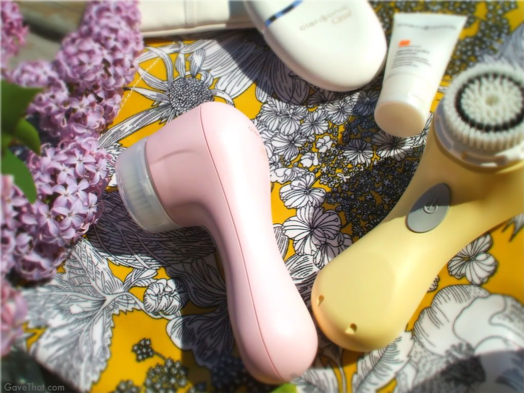 mam gavethat Clarisonic Pink and Yellow Mia Opal