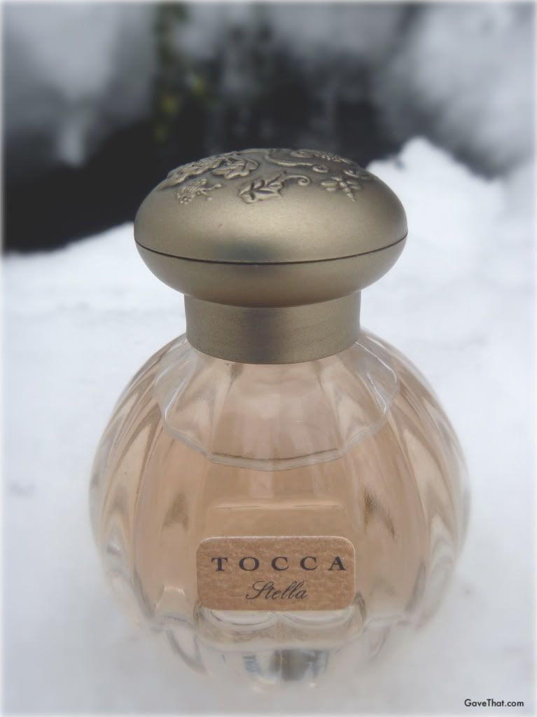 mam for gave that TOCCA Stella perfume bottle