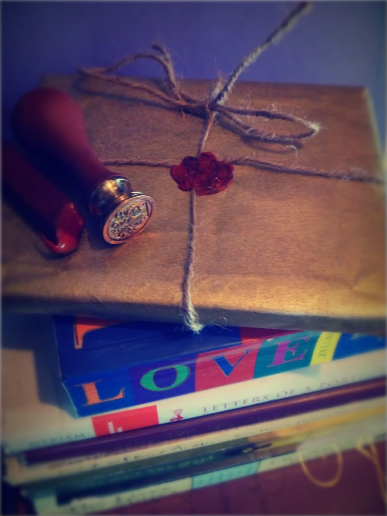 mam for gave that wax seal wrapped gift