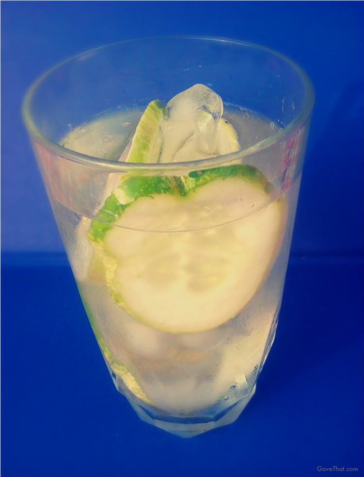 A simple cucumber cooler drink perfect for hot parties