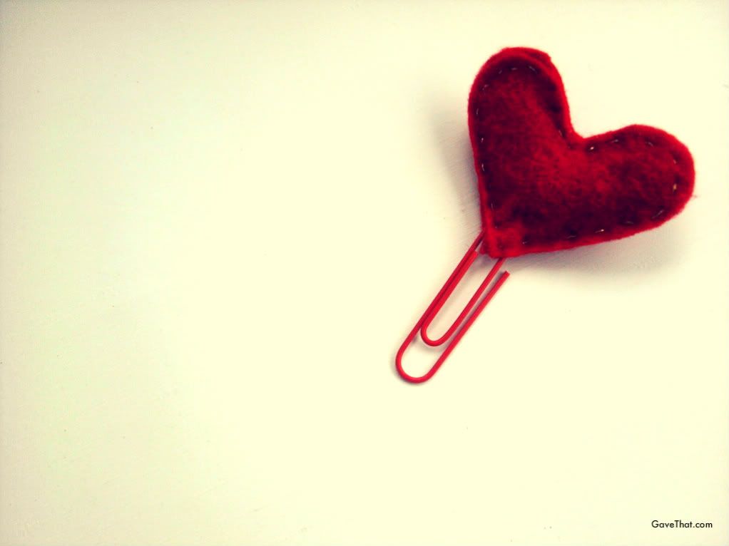Turn these scented felt heart pin brooches into bookmarks with a paper clip