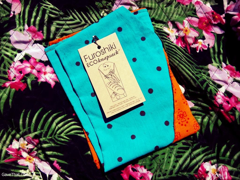 The EcoKnapsack Furoshiki bag by EcoLunchBoxes THE REVIEW