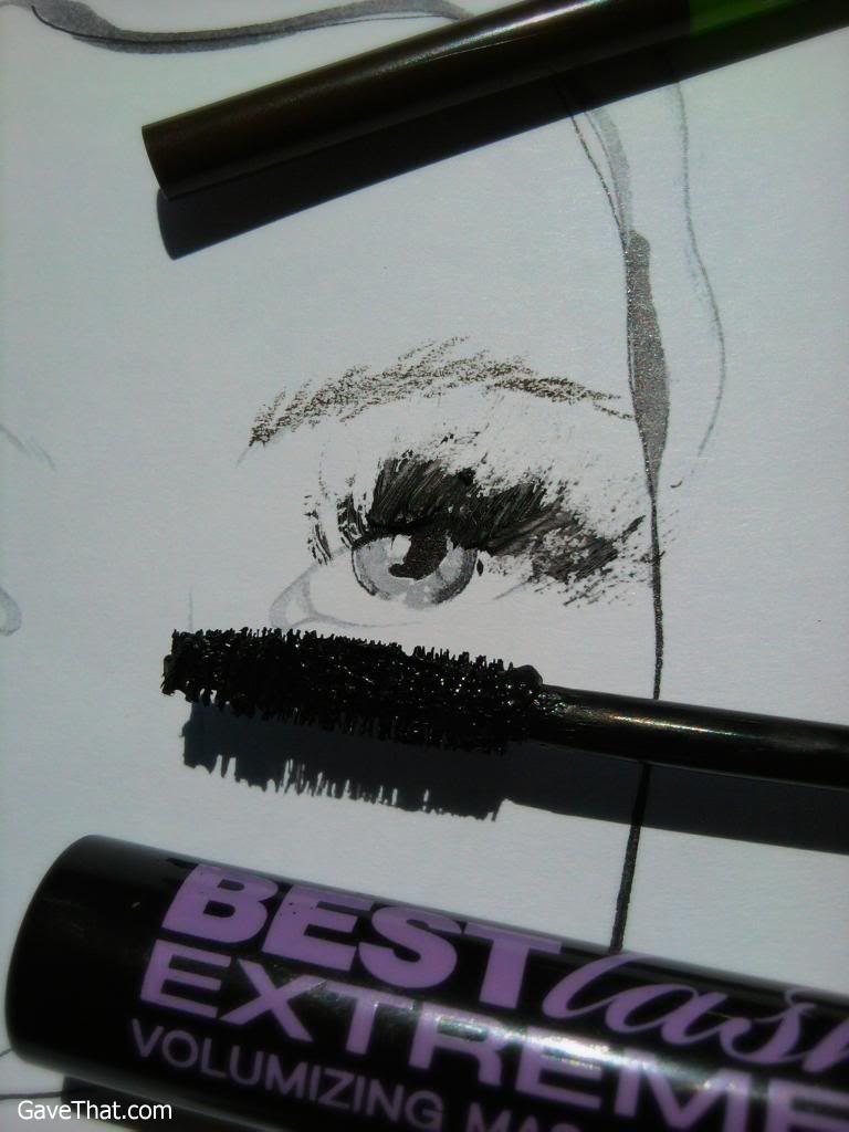 Starting out to the windows to the soul with Jordana Best Lash Extreme mascara and Maybelline Define A Brow