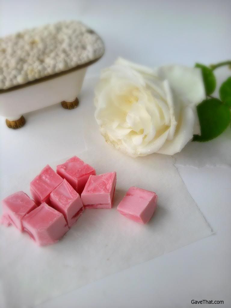 DIY Bath Oil Bar Gift Idea Recipe by Gift Style Blog Gave That