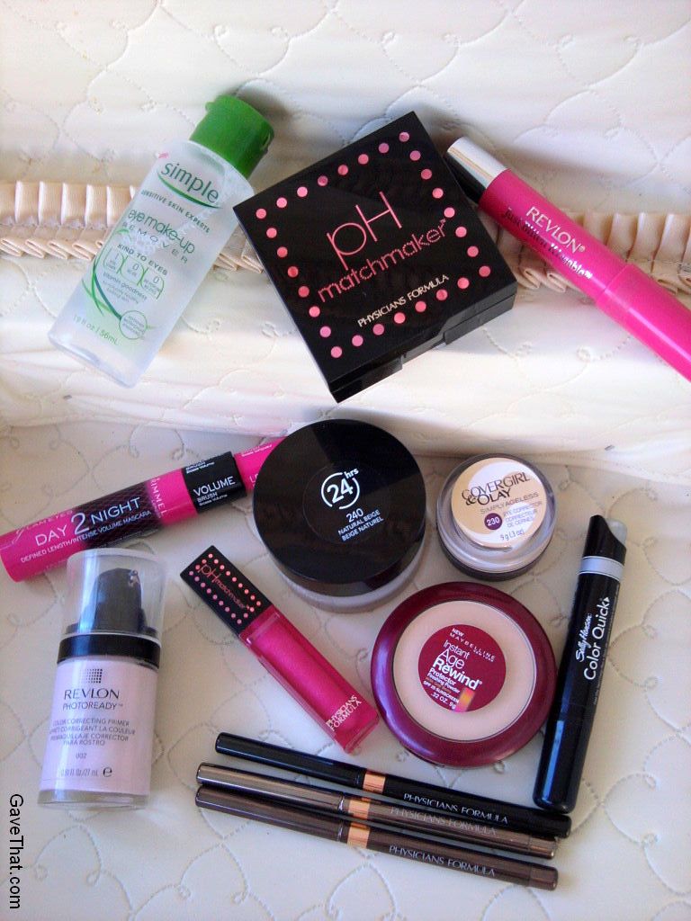 New drugstore makeup finds including from Simple Skincare Rimmel Physicians Formula Revlon Maybelline Sally Hansen and Covergirl