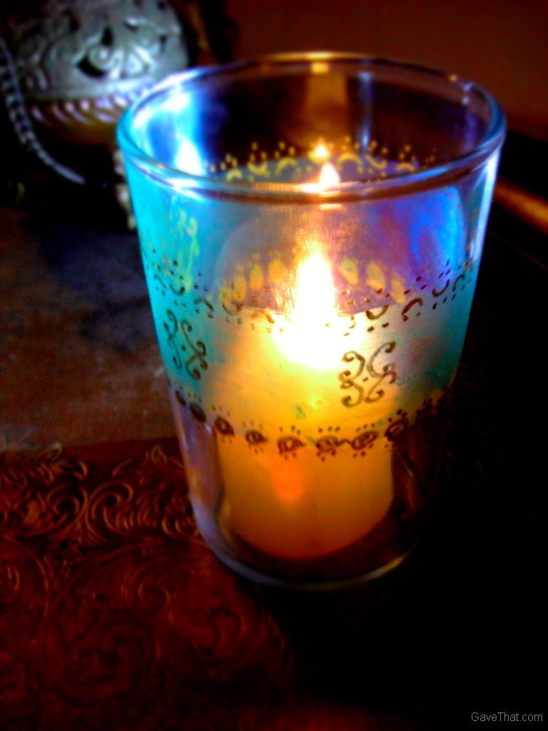 DIY Moroccan tea glass inspired votive candle holders heres how to make your own