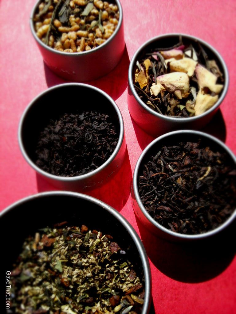 Tea blends from Verdant Apothecary and Numi