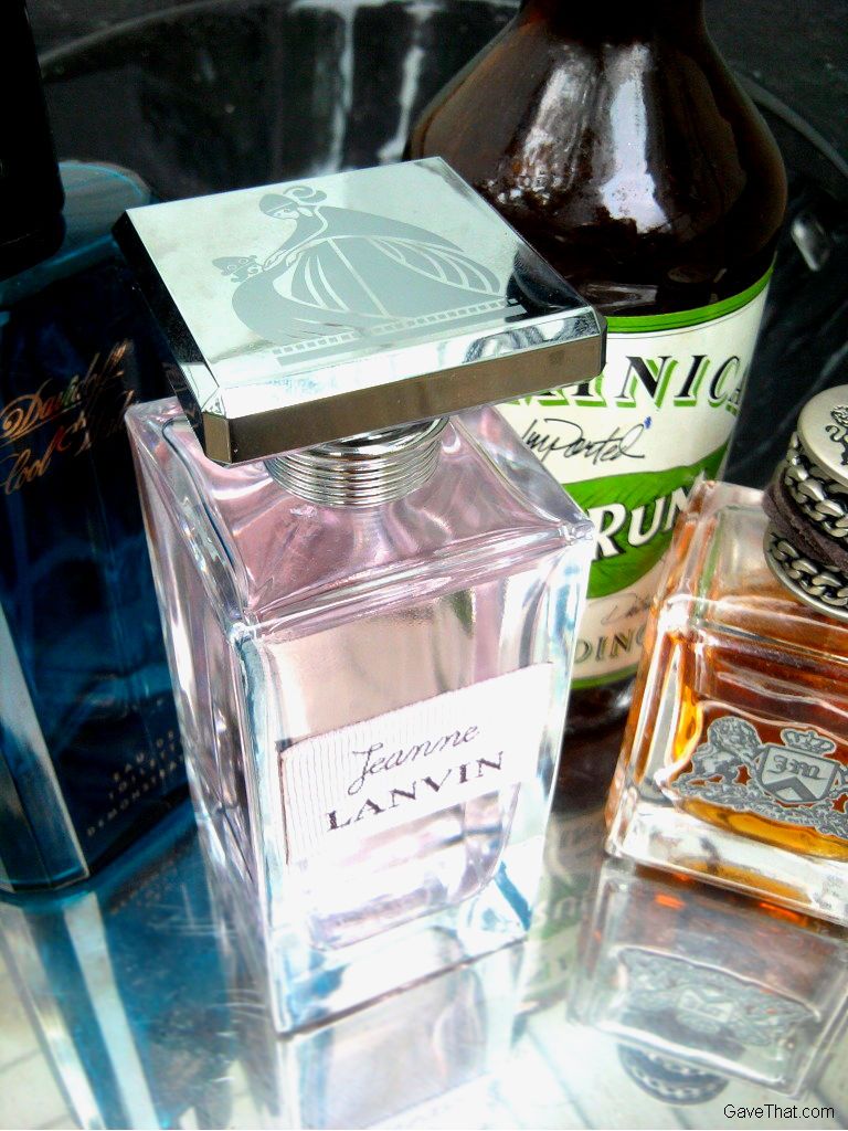 A perfume and cologne bar for guests