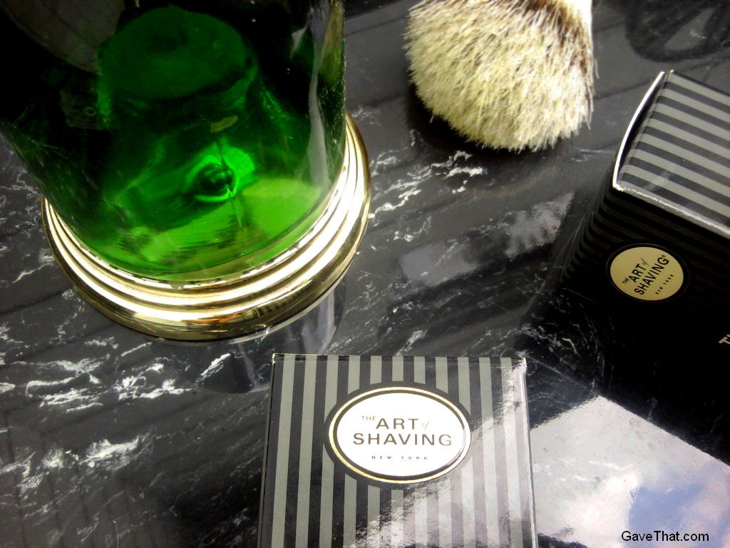 Goodies from The Art of Shaving New York for men review and gift picks