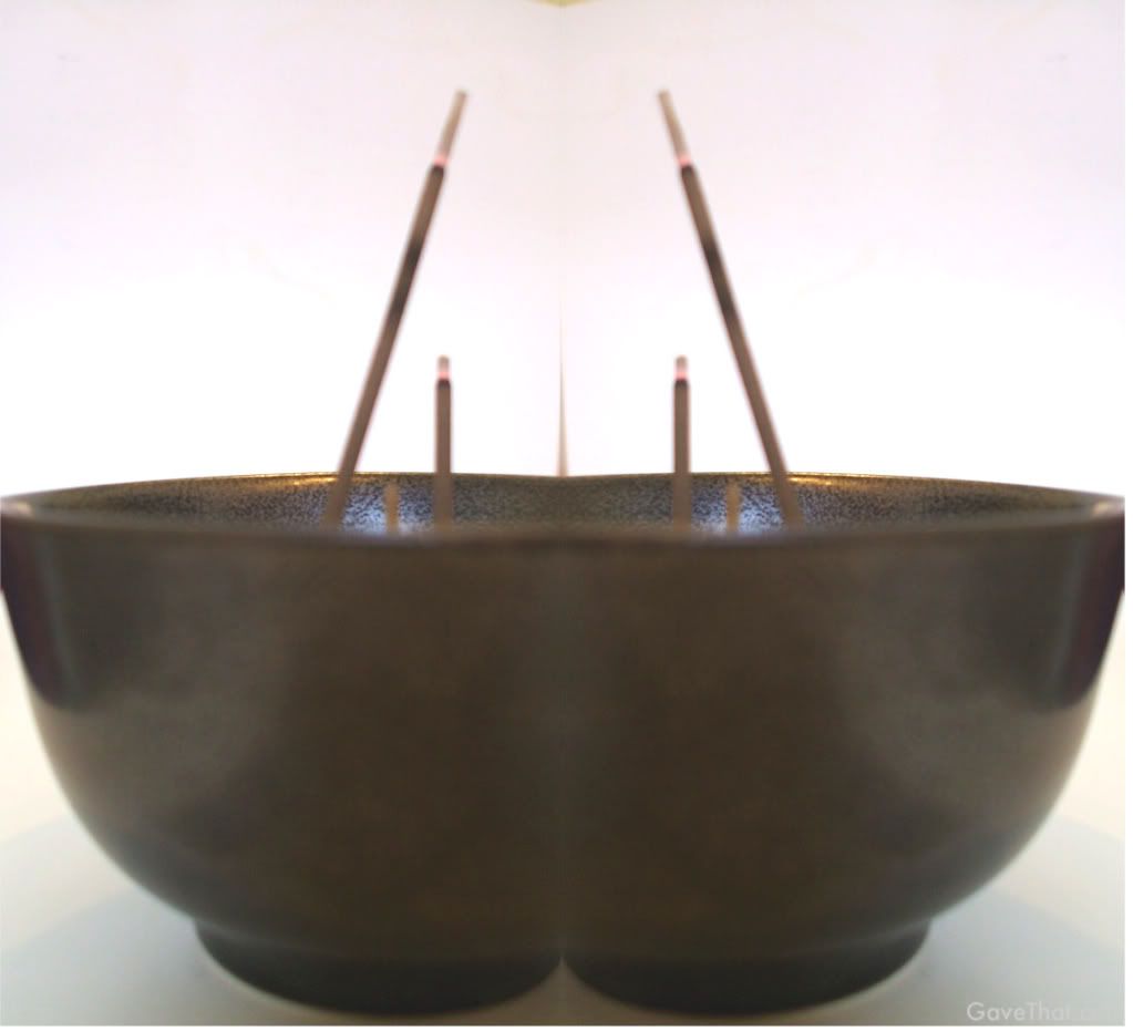 picture mam gavethat Numi tea set used as Japanese incense burner bowl
