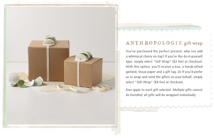 anthropologie gift box