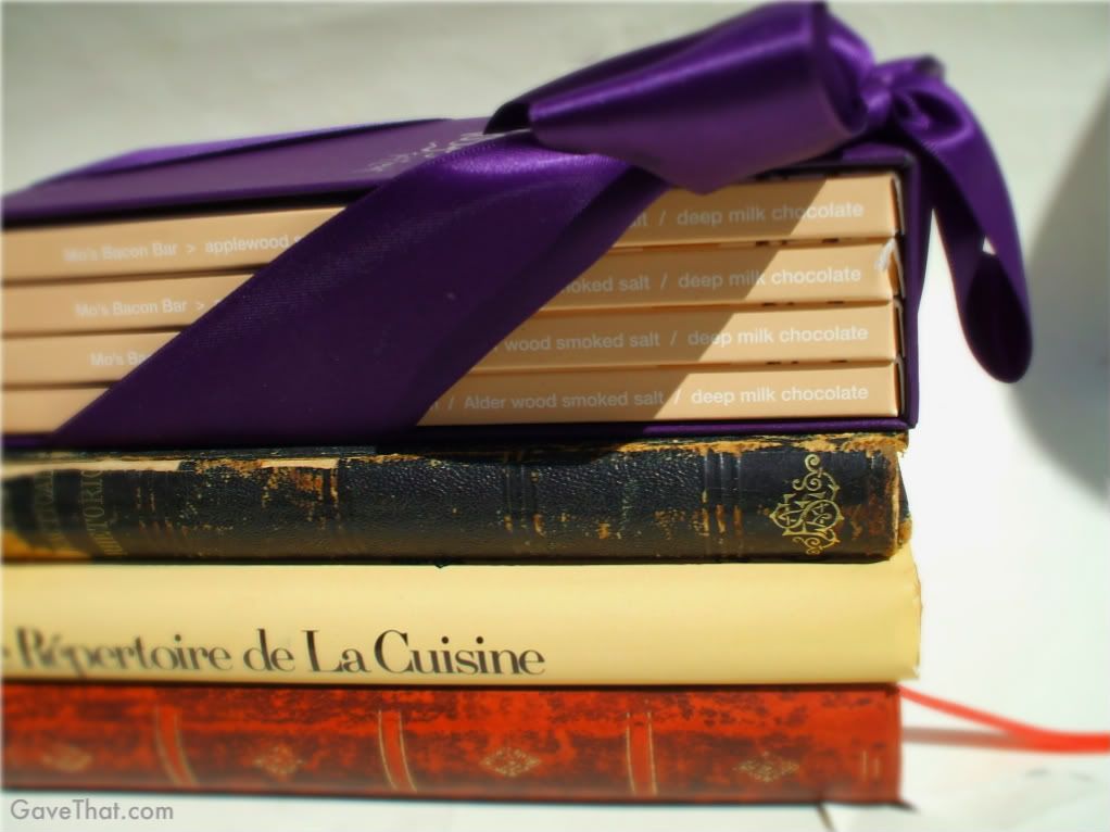 copyright mam gavethat Mo Bacon Bar Vosges gift library review