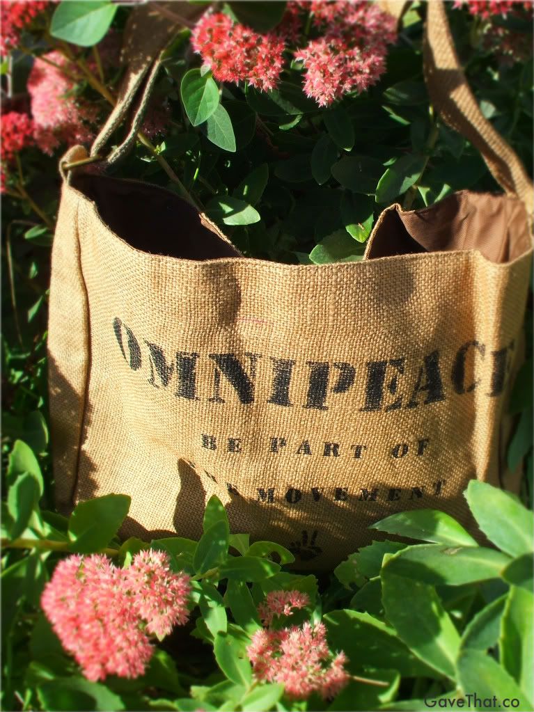 mam for gave that OmniPeace Jute Bag