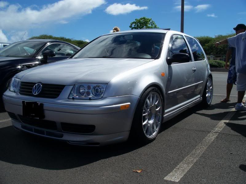don't hate too much mk4 gti with the mk4 jetta frount looks awsome