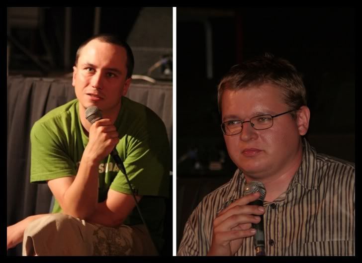 Rafał Maćkowiak i Przemysław Wojcieszek