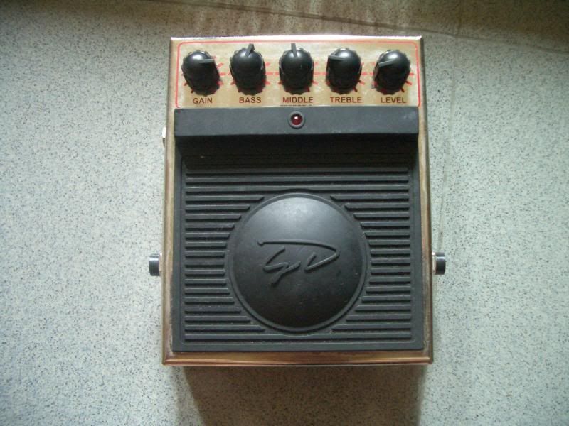 WTS George Dennis King Bee Distortion Guitar Efx Pedal