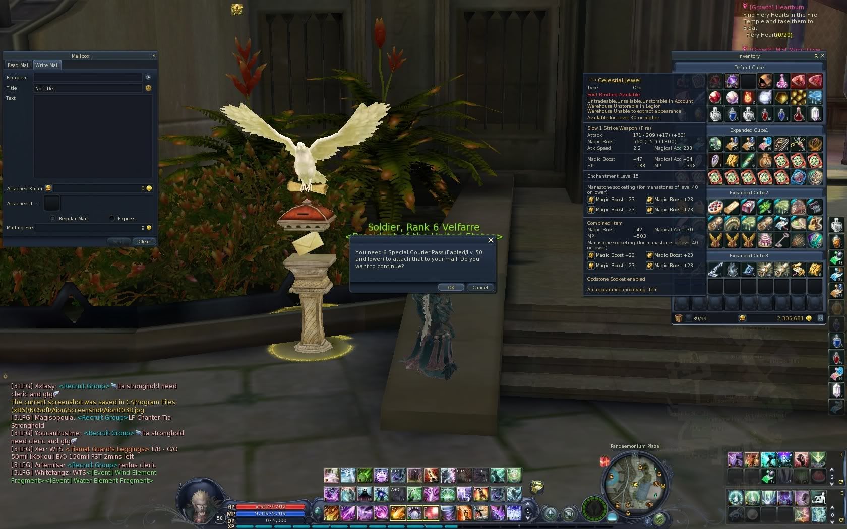 aion comment avoir plus de kinah