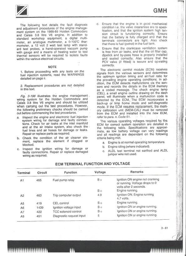 vn v6 wiring diagrams - Electrical - GMH-Torana