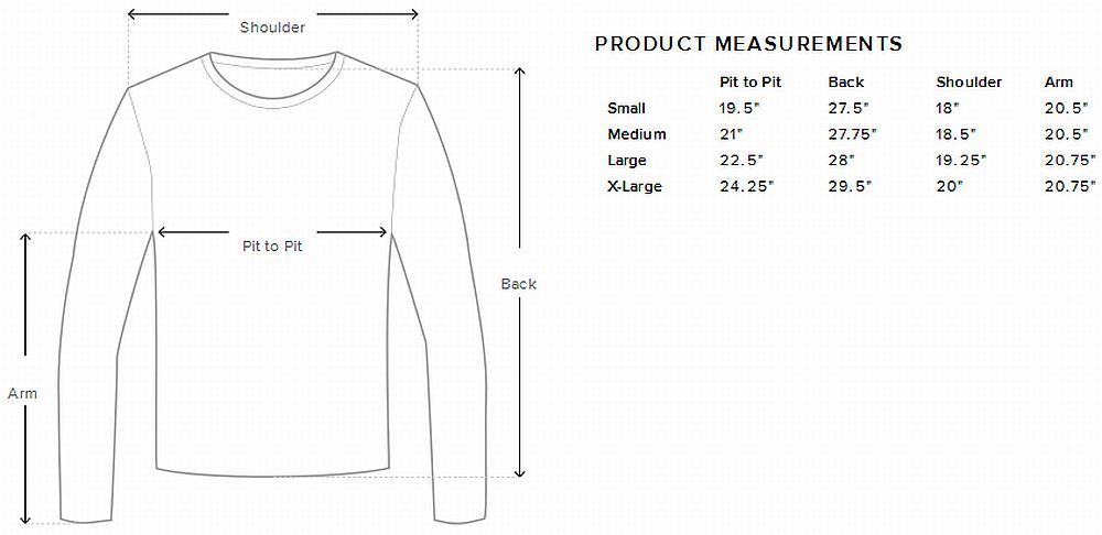 adidas sweatshirt size guide