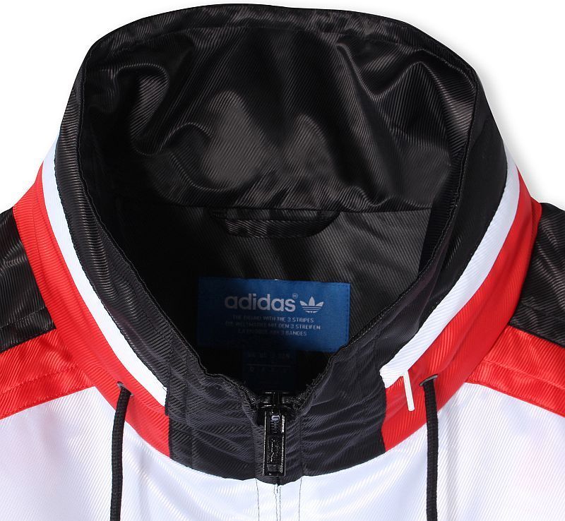 adidas blocked warm up jacket