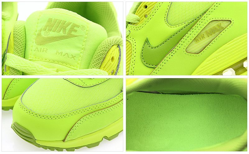 womens nike air max neon green