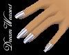 DreamWeaver1's Nails in Silver