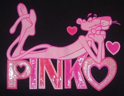 PinkPantherBlackGirlsTee2.jpg image by 13Lucky